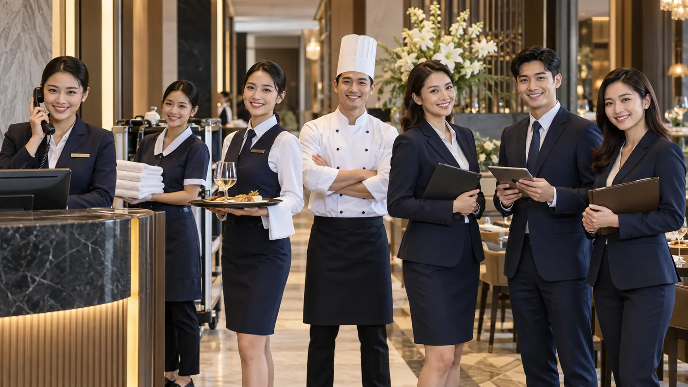 Seven Popular Hotel Job Categories in Bangkok